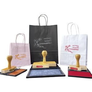 Carimbo Madeira Pequeno, Médio ou Grande Personalizado      