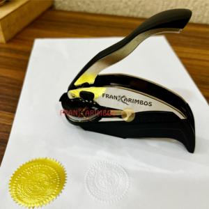 Carimbo Chancela de Mão Personalizado      