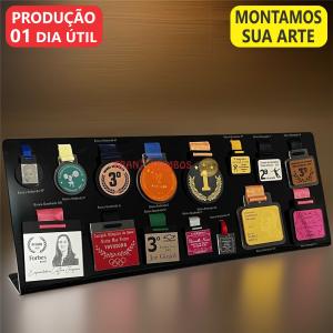 MEDALHA DE ACRÍLICO BÁSICA PERSONALIZADA      